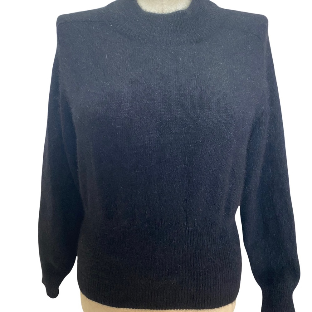Vtg M Samantha Hall lamb & rabbit‎ wool sweater